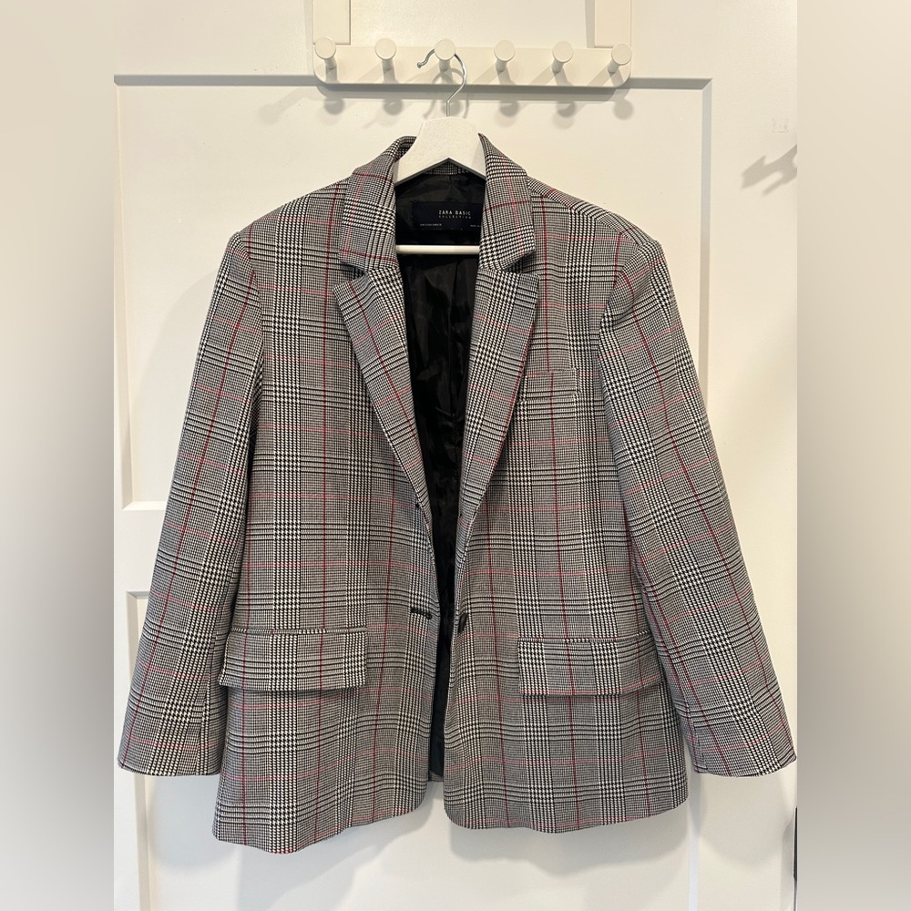 Zara Glen Plaid Blazer